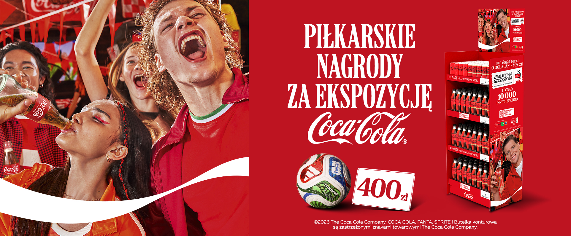 Piłkarskie emocje z Coca-Cola